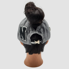 Load image into Gallery viewer, NBN Monogram Ponytail Dad Hat